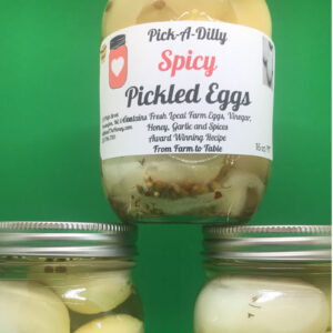 Pick-A-Dilly Spicy Pickled Eggs