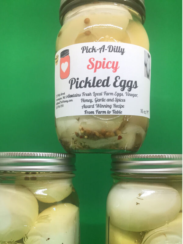 Pick-A-Dilly Spicy Pickled Eggs