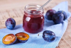 low sugar blueberry jam